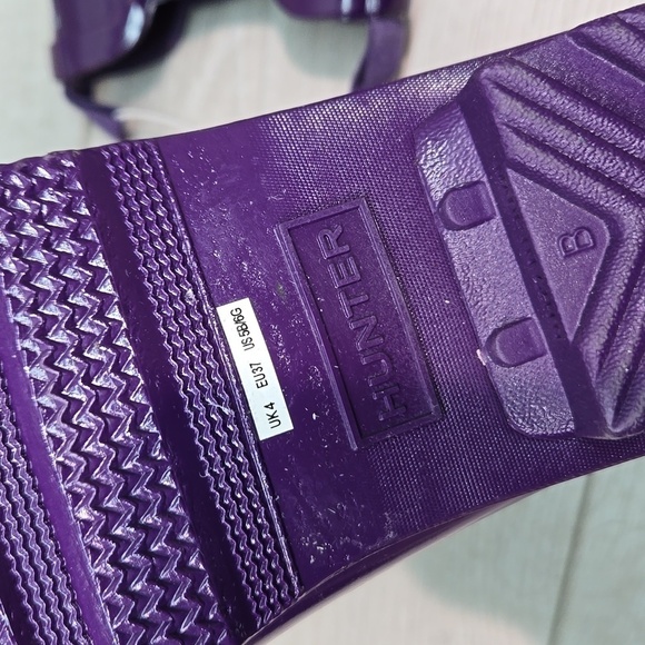 Hunter"Like New" Women Ankle Rainboots shoes sz 37/6 - Picture 12 of 12